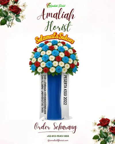Standing Flower di Rumah Duka Sunter